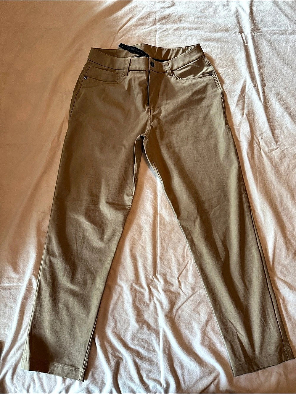Lululemon Warpstreme Classic Fit 5Pocket Pant in stretch color, size 30/30